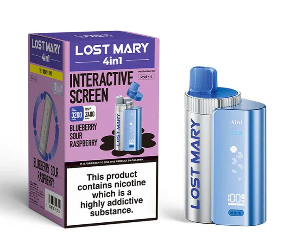 Lost Mary 4 in 1 Pod Kit – Vapours Distributors